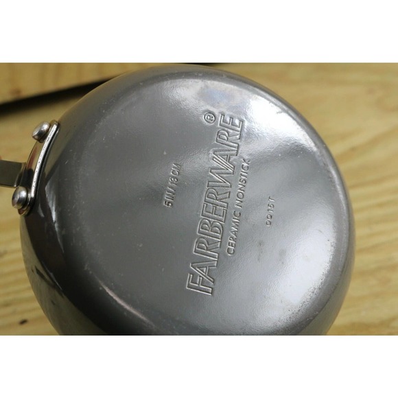 Faber Ware Pan Mini Skillet Gray Ceramic Nonstick 5" - Picture 6 of 6